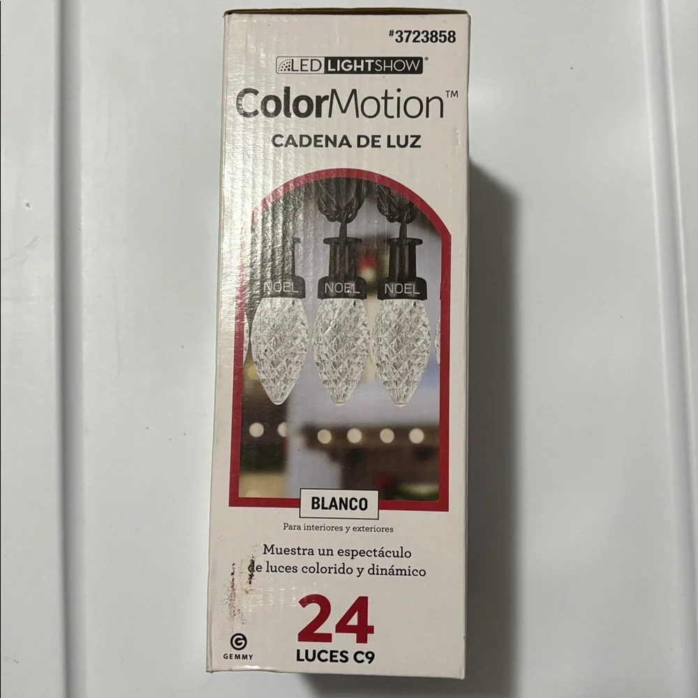 Gemmy ColorMotion White Light String
